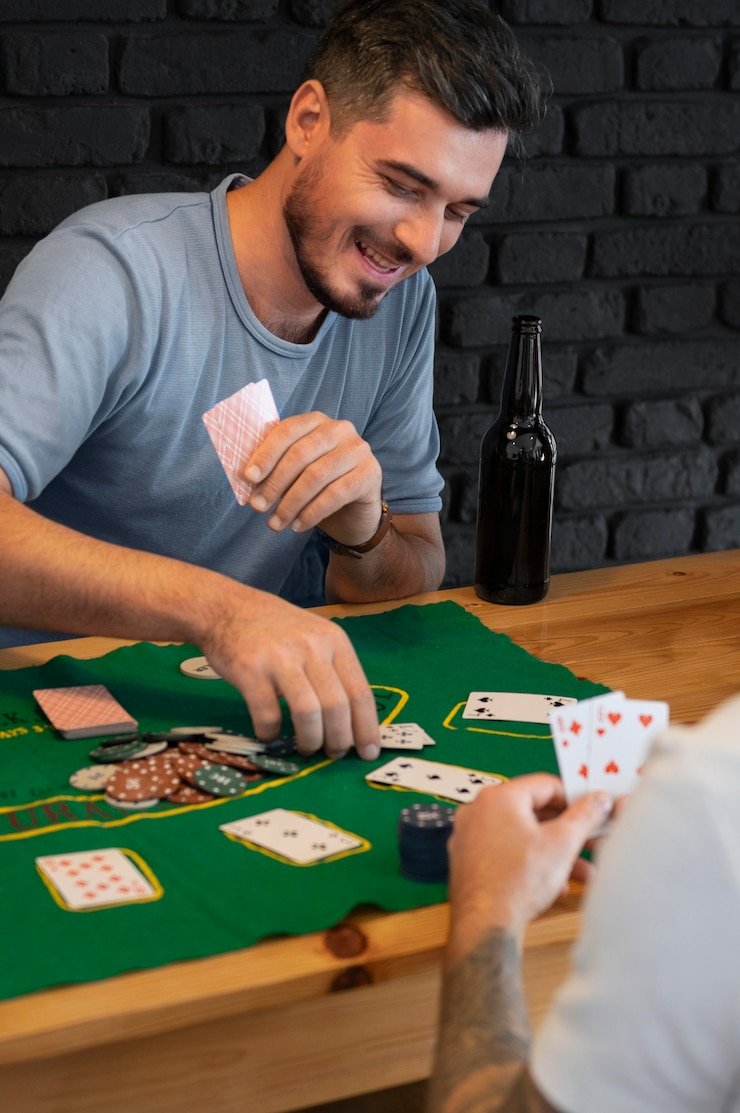 Live dealer table showing three dice in a sealed shaker